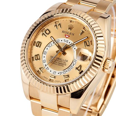 price of gold rolex sky dweller|Rolex Sky-Dweller for sale.